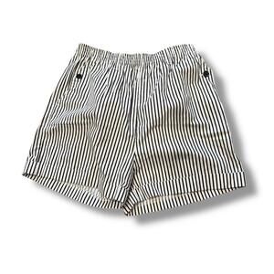 Vintage Black and White Pinstripe Shorts